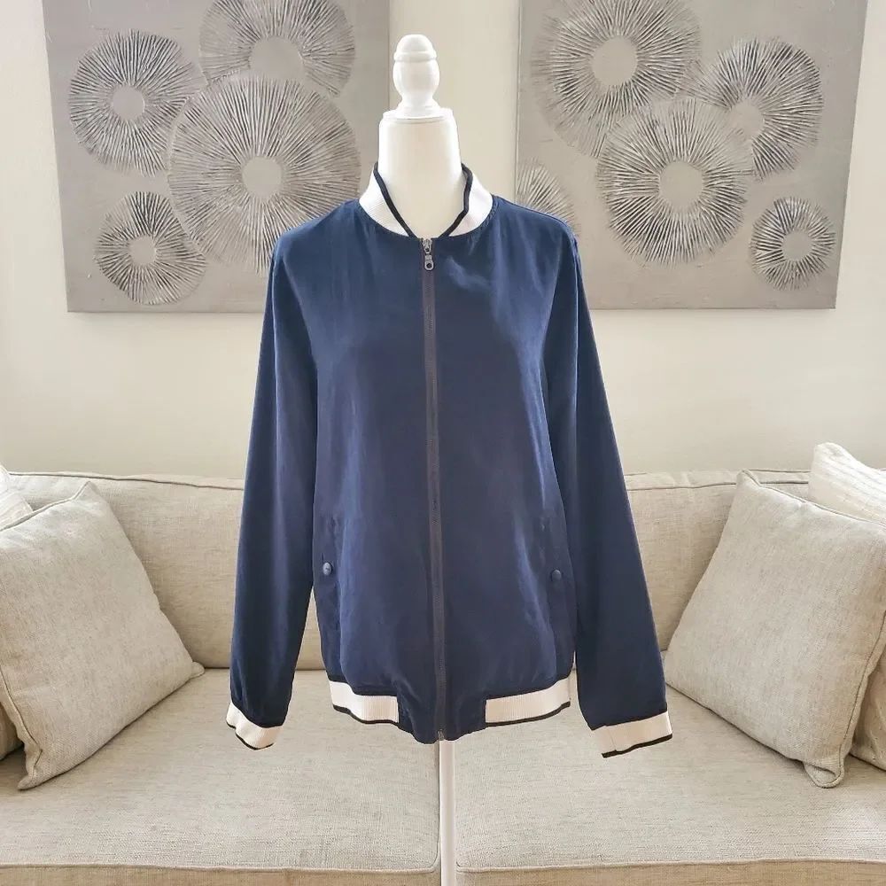 EZEKIEL Bomber Jacket Sz Med